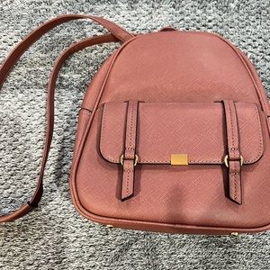 Faux leather Backpack/purse